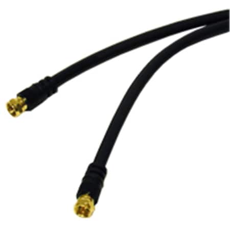 12ft VALUE SERIES F-TYPE RG6 COAXIAL VIDEO CABLE